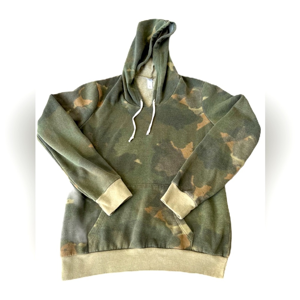 Alternative Apparel Camo Hoodie-Medium